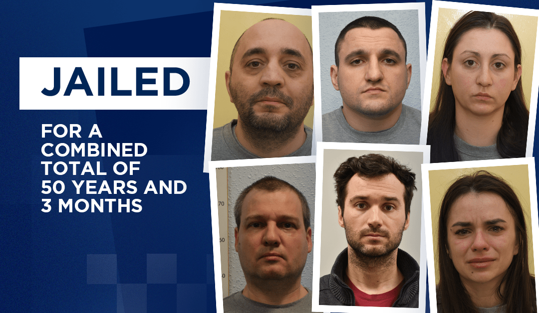 Group of six convicted of spying for Russia jailed for total of 50 years